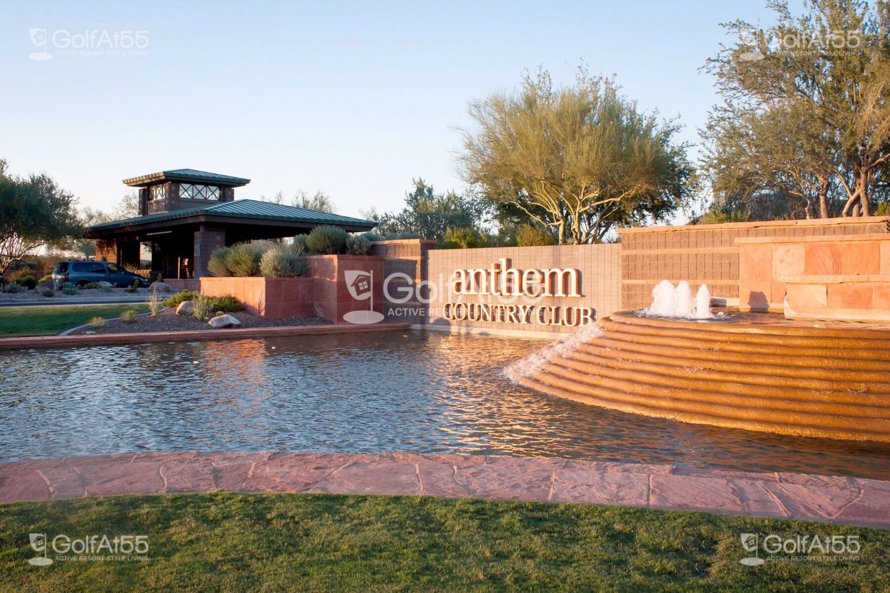 Anthem Country Club, entrance